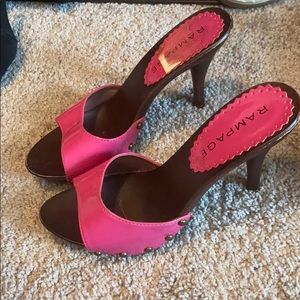 Size 8 pink heels